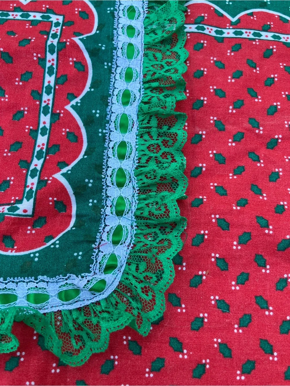 Ugly Christmas Apron vintage